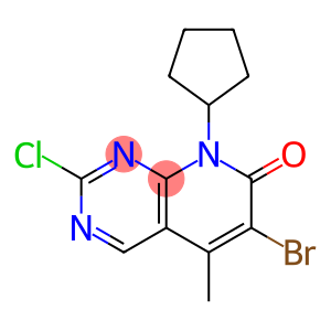 6-溴-2-氯-8-环戊基-5-甲基-吡啶并[2,3-d]嘧啶-7(8H)-酮