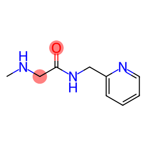 2-(methylamino)-N-(pyridin-2-ylmethyl)acetamide