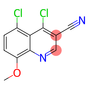 4,5-dichloro-8-methoxyquinoline-3-carbonitrile