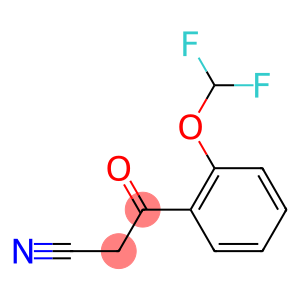 3-[2-(二氟甲氧基)苯基]-3-氧亚基丙腈