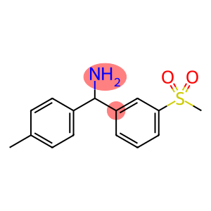 (3-Methanesulfonylphenyl)(4-methylphenyl)methanamine