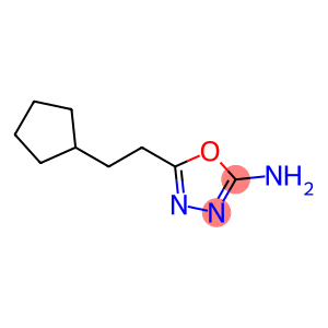 5-(2-环戊基乙基)-1,3,4-噁二唑-2(3H)-亚胺