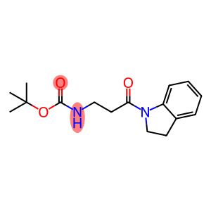 (3-(吲哚-1-基)-3-氧代丙基)氨基甲酸酯叔丁酯