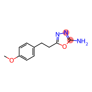 5-[2-(4-methoxyphenyl)ethyl]-1,3,4-oxadiazol-2-amine