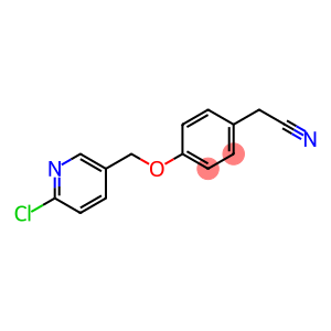 Benzeneacetonitrile, 4-[(6-chloro-3-pyridinyl)methoxy]-