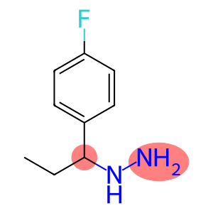 1-(4-fluorophenyl)propylhydrazine