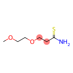 Propanethioamide, 3-(2-methoxyethoxy)-