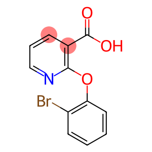 3-Pyridinecarboxylic acid, 2-(2-bromophenoxy)-