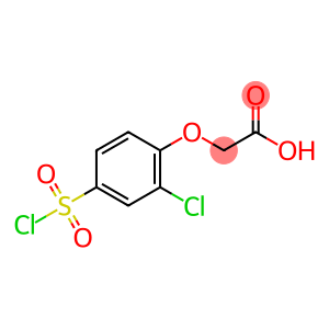2-[2-氯-4-(氯磺酰)苯氧基]乙酸