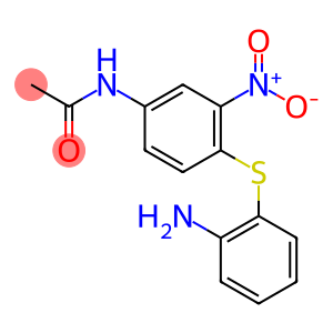 N-(4-((2-aminophenyl)thio)-3-nitrophenyl)acetamide