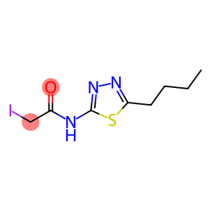 Acetamide, N-(5-butyl-1,3,4-thiadiazol-2-yl)-2-iodo-