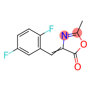 4-(2,5-DIFLUOROBENZYLIDENE)-2-METHYL-4H-OXAZOL-5-ONE