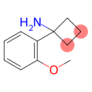 1-(2-methoxyphenyl)cyclobutan-1-amine