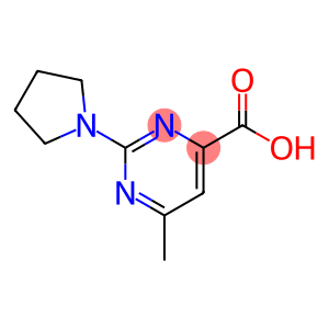 6-Methyl-2-pyrrolidin-1-yl-pyrimidine-4-carboxylic acid