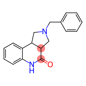 2-BENZYL-1,2,3,3A,5,9B-HEXAHYDRO-PYRROLO[3,4-C]QUINOLIN-4-ONE