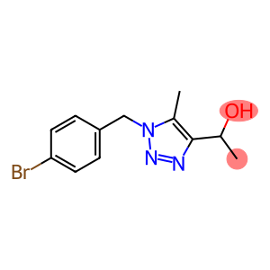 1-[1-(4-bromobenzyl)-5-methyl-1H-1,2,3-triazol-4-yl]-1-ethanol