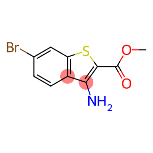 3-氨基-6-溴苯并[b]噻吩-2-羧酸甲酯