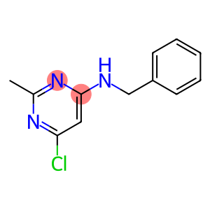 N-benzyl-6-chloro-2-methyl-4-pyrimidinamine