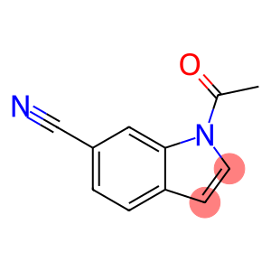 1-Acetyl-1H-indole-6-carbonitrile