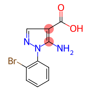 5-AMINO-1-(2-BROMOPHENYL)PYRAZOLE-4-CARBOXYLIC ACID