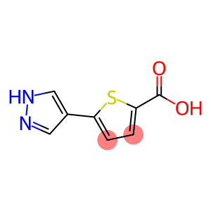 5-(1H-Pyrazol-4-yl)thiophene-2-carboxylic acid