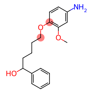 Benzenemethanol, α-[4-(4-amino-2-methoxyphenoxy)butyl]-