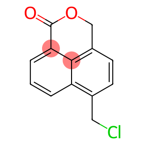 1H,3H-Naphtho[1,8-cd]pyran-1-one, 6-(chloromethyl)-