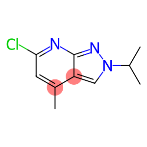 6-chloro-2-isopropyl-4-methyl-2H-pyrazolo[3,4-b]pyridine