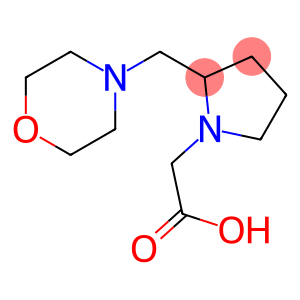 2-(2-(MorpholinoMethyl)pyrrolidin-1-yl)acetic acid