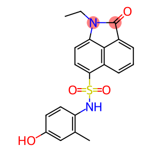 1-ethyl-N-(4-hydroxy-2-methylphenyl)-2-oxo-1,2-dihydrobenzo[cd]indole-6-sulfonamide