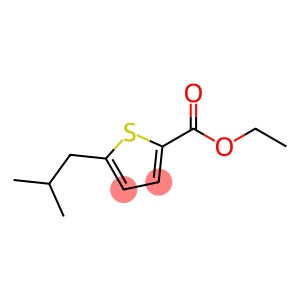 2-Thiophenecarboxylic acid, 5-(2-methylpropyl)-, ethyl ester