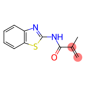 2-Propenamide,N-2-benzothiazolyl-2-methyl-(9CI)