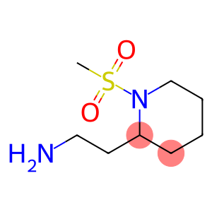 {2-[1-(Methylsulfonyl)piperidin-2-yl]ethyl}amine hydrochloride