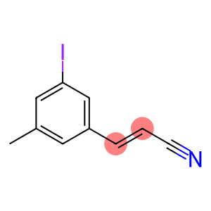 (2E)-3-(3-Iodo-5-methylphenyl)-2-propenenitrile