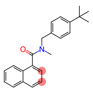 1-Naphthalenecarboxamide, N-[[4-(1,1-dimethylethyl)phenyl]methyl]-N-methyl-