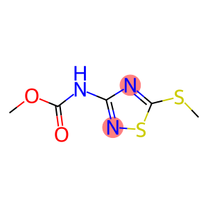 METHYL 5-METHYLTHIO-1,2,4-THIADIAZOL-3-YLCARBAMATE