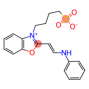 2-(2-ANILINOVINYL)-3-(4-SULFOBUTYL)BENZOXAZOLIUM BETAINE