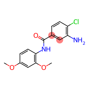 Benzamide, 3-amino-4-chloro-N-(2,4-dimethoxyphenyl)-