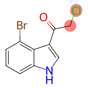 1-(4-bromo-1H-indol-3-yl)-2-chloroethan-1-one