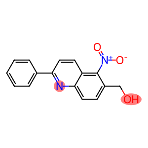 (5-NITRO-2-PHENYL-QUINOLIN-6-YL)-METHANOL