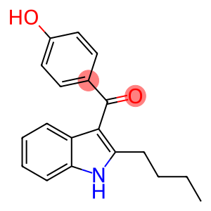 (2-BUTYL-1H-INDOL-3-YL)(4-HYDROXYPHENYL)METHANONE