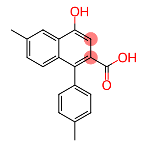 2-Naphthalenecarboxylic acid, 4-hydroxy-6-methyl-1-(4-methylphenyl)-