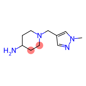 1-[(1-methyl-1H-pyrazol-4-yl)methyl]piperidin-4-amine