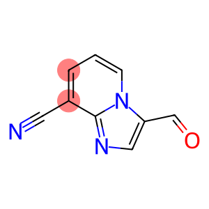 IMidazo[1,2-a]pyridine-8-carbonitrile, 3-forMyl-