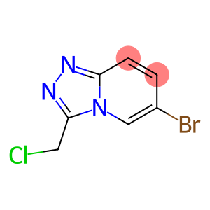 6-bromo-3-(chloromethyl)-[1,2,4]triazolo[4,3-a]pyridine