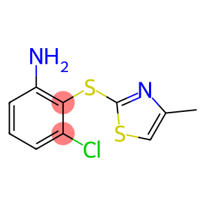 3-chloro-2-[(4-methyl-1,3-thiazol-2-yl)sulfanyl]aniline