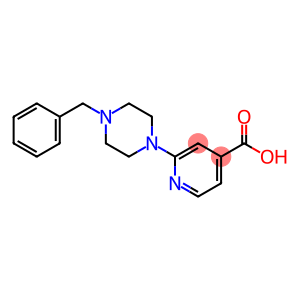 2-(4-Benzyl-1-piperazinyl)isonicotinic acid