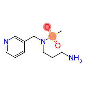 N-(3-aminopropyl)-N-(pyridin-3-ylmethyl)methanesulfonamide