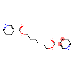 6-(pyridine-3-carbonyloxy)hexyl pyridine-3-carboxylate