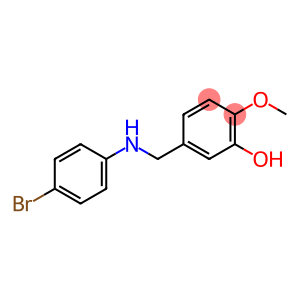 5-(((4-BROMOPHENYL)AMINO)METHYL)-2-METHOXYPHENOL